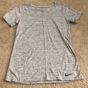 Never Worn Before Grey Nike Top